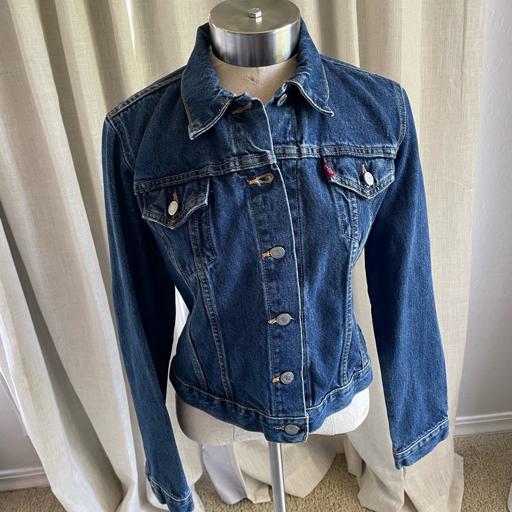 Levi's Indigo Denim Jacket - image 1